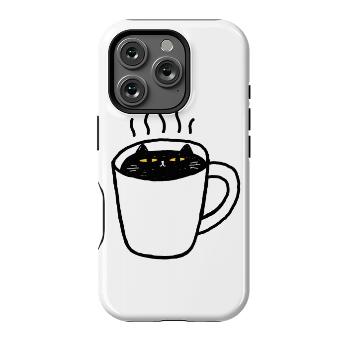 iPhone 16 Pro StrongFit Catpuccino by Afif Quilimo