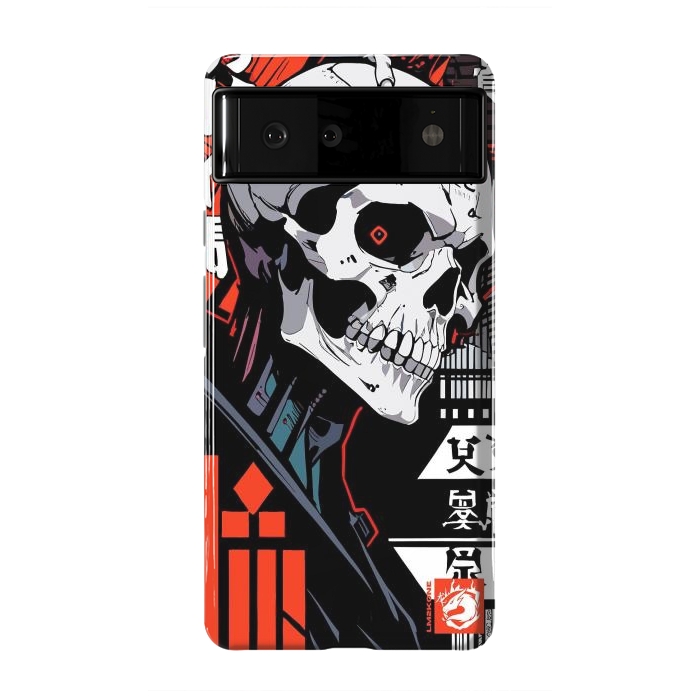 Pixel 6 StrongFit Cyberpunk Skull Japan by LM2Kone