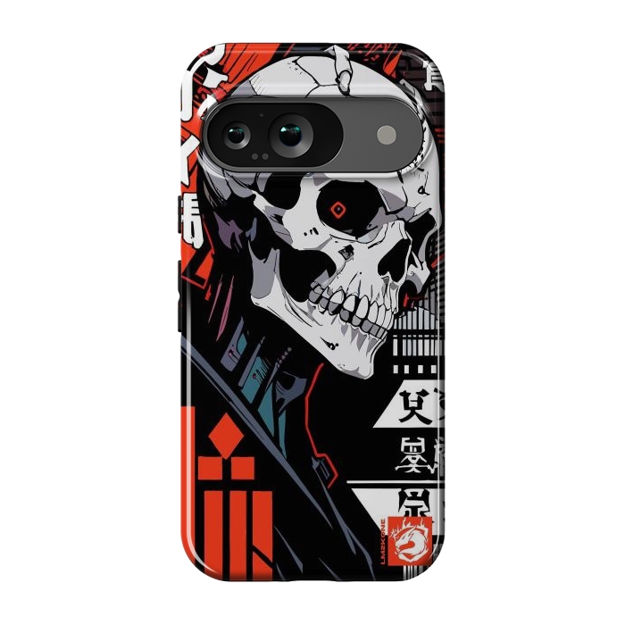 Pixel 9 StrongFit Cyberpunk Skull Japan by LM2Kone