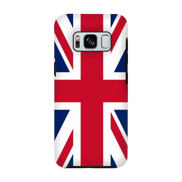 Galaxy S8 StrongFit Union Jack Flag by JohnnyVillas