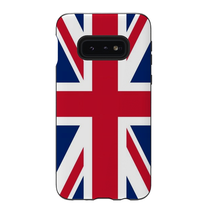 Galaxy S10e StrongFit Union Jack Flag by JohnnyVillas