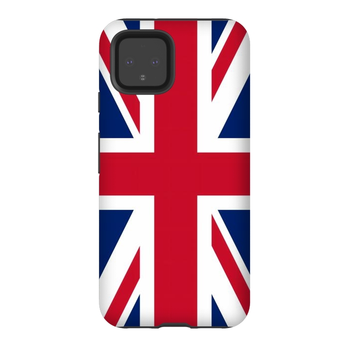 Pixel 4 StrongFit Union Jack Flag by JohnnyVillas