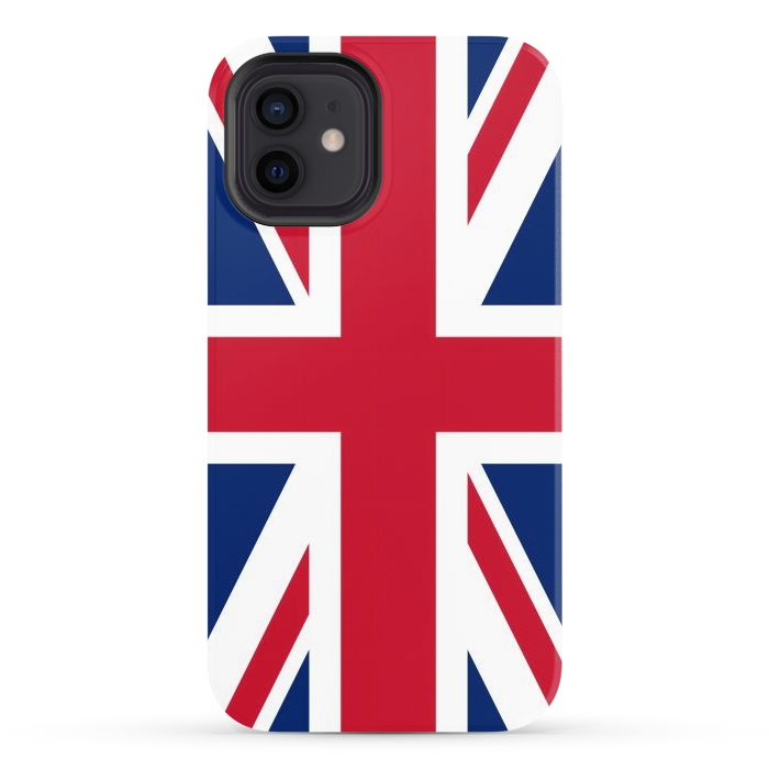 iPhone 12 StrongFit Union Jack Flag by JohnnyVillas