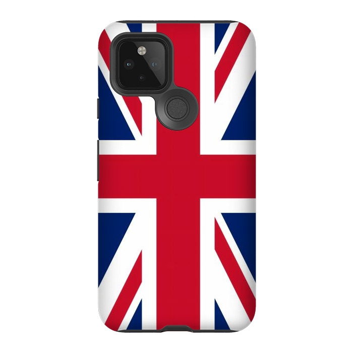 Pixel 5 StrongFit Union Jack Flag by JohnnyVillas