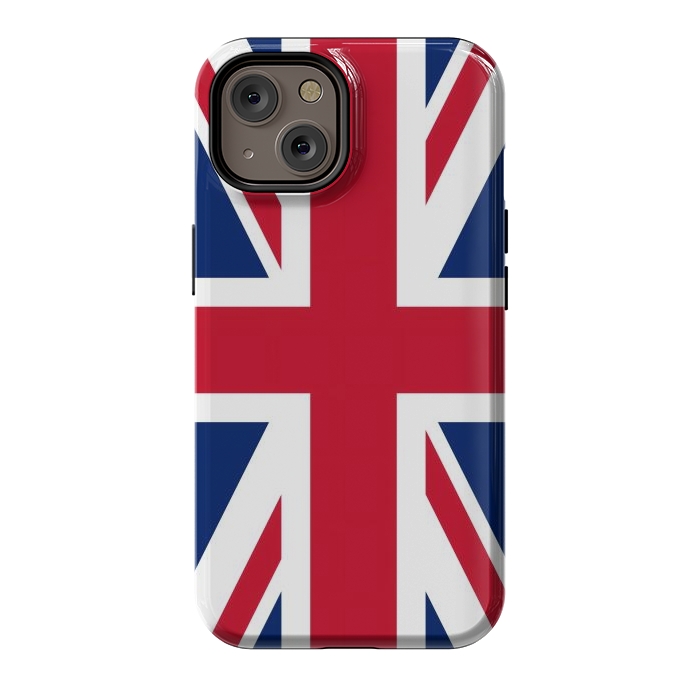 iPhone 14 StrongFit Union Jack Flag by JohnnyVillas