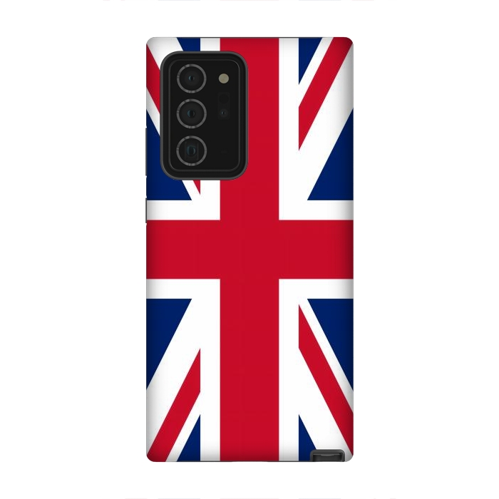 Galaxy Note 20 Ultra StrongFit Union Jack Flag by JohnnyVillas