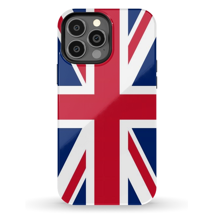 iPhone 13 Pro Max StrongFit Union Jack Flag by JohnnyVillas