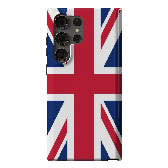 Galaxy S23 Ultra StrongFit Union Jack Flag by JohnnyVillas