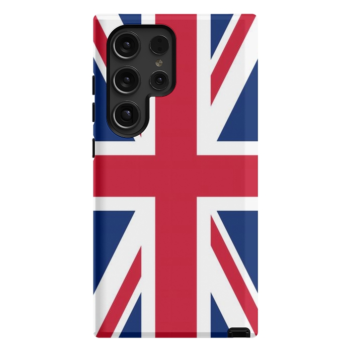 Galaxy S24 Ultra StrongFit Union Jack Flag by JohnnyVillas