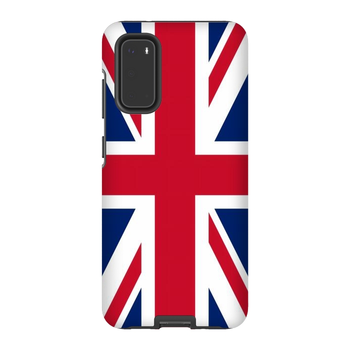 Galaxy S20 StrongFit Union Jack Flag by JohnnyVillas