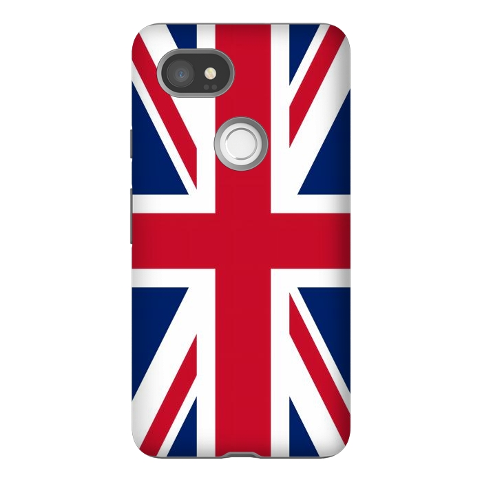 Pixel 2XL StrongFit Union Jack Flag by JohnnyVillas