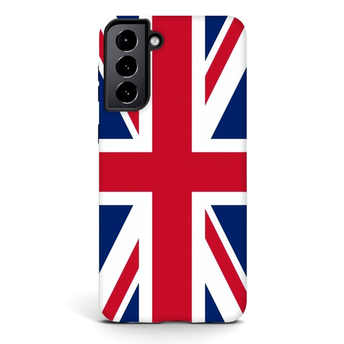 Galaxy S21 StrongFit Union Jack Flag by JohnnyVillas