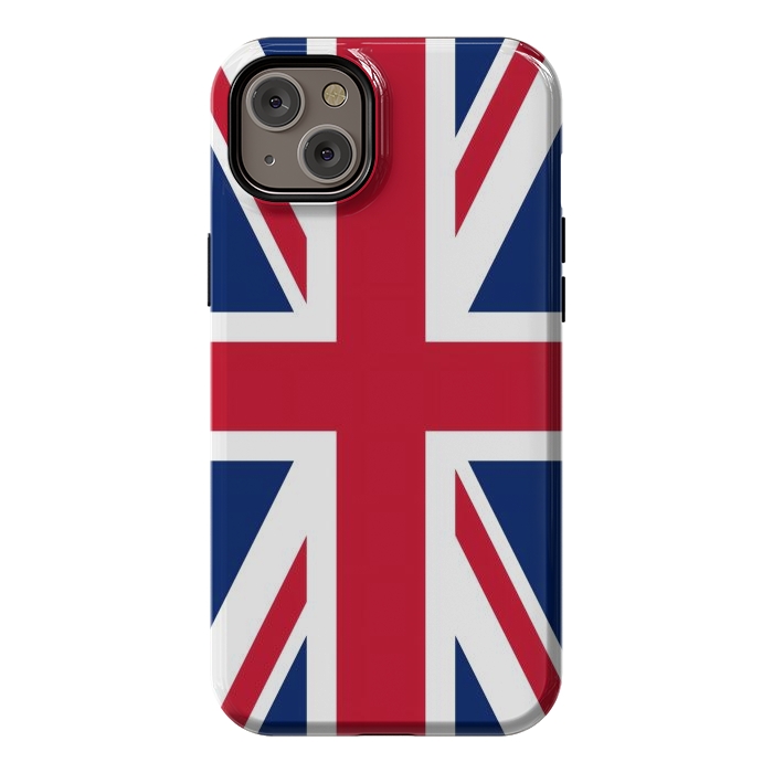 iPhone 14 Plus StrongFit Union Jack Flag by JohnnyVillas