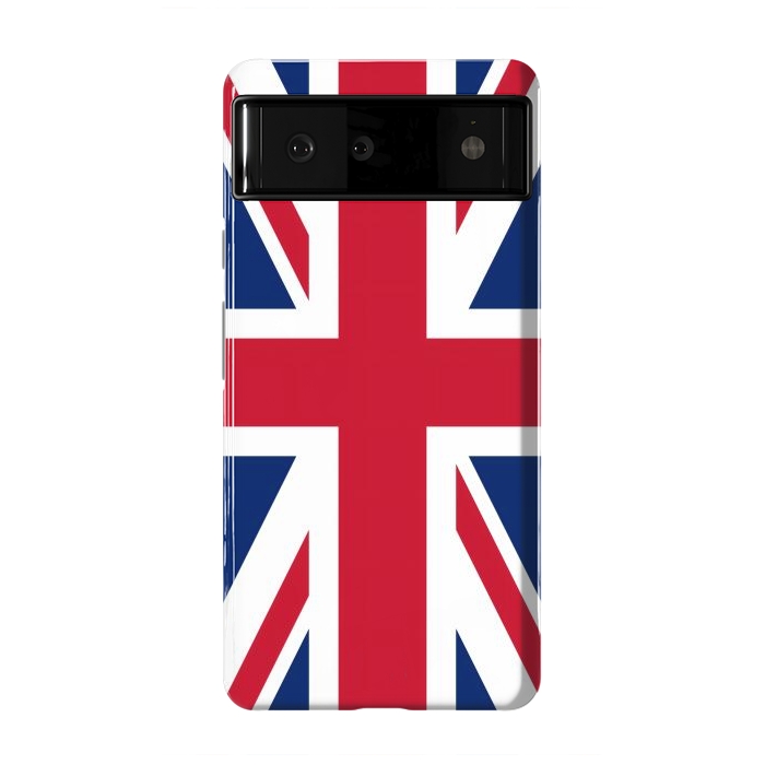 Pixel 6 StrongFit Union Jack Flag by JohnnyVillas