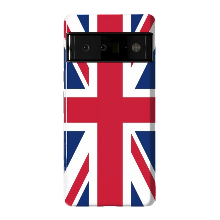 Pixel 6 Pro StrongFit Union Jack Flag by JohnnyVillas