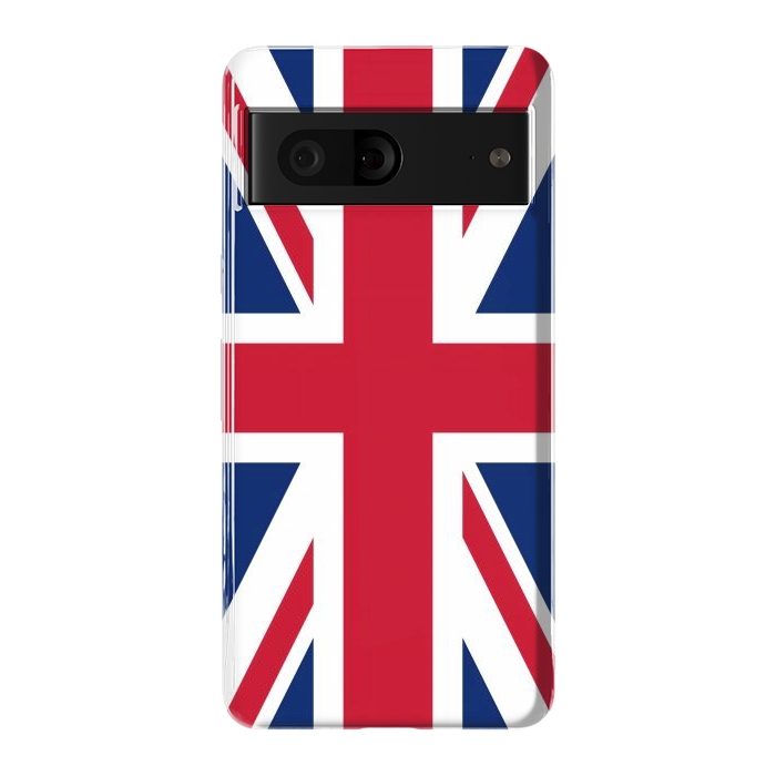 Pixel 7 StrongFit Union Jack Flag by JohnnyVillas