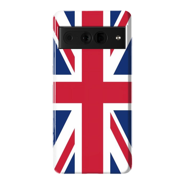 Pixel 7 Pro StrongFit Union Jack Flag by JohnnyVillas