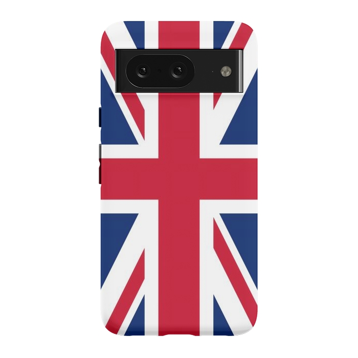 Pixel 8 StrongFit Union Jack Flag by JohnnyVillas