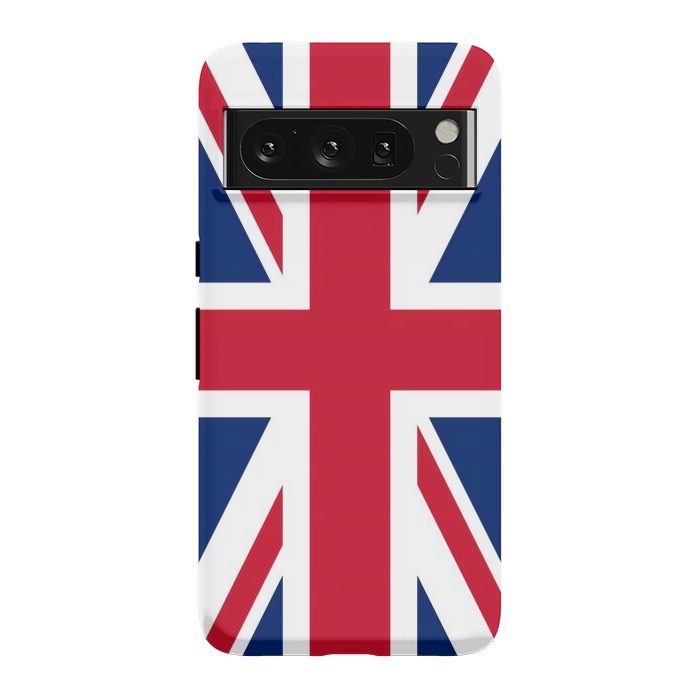 Pixel 8 Pro StrongFit Union Jack Flag by JohnnyVillas