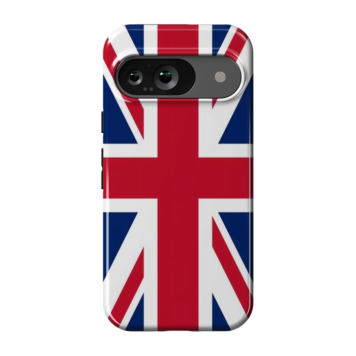 Pixel 9 StrongFit Union Jack Flag by JohnnyVillas