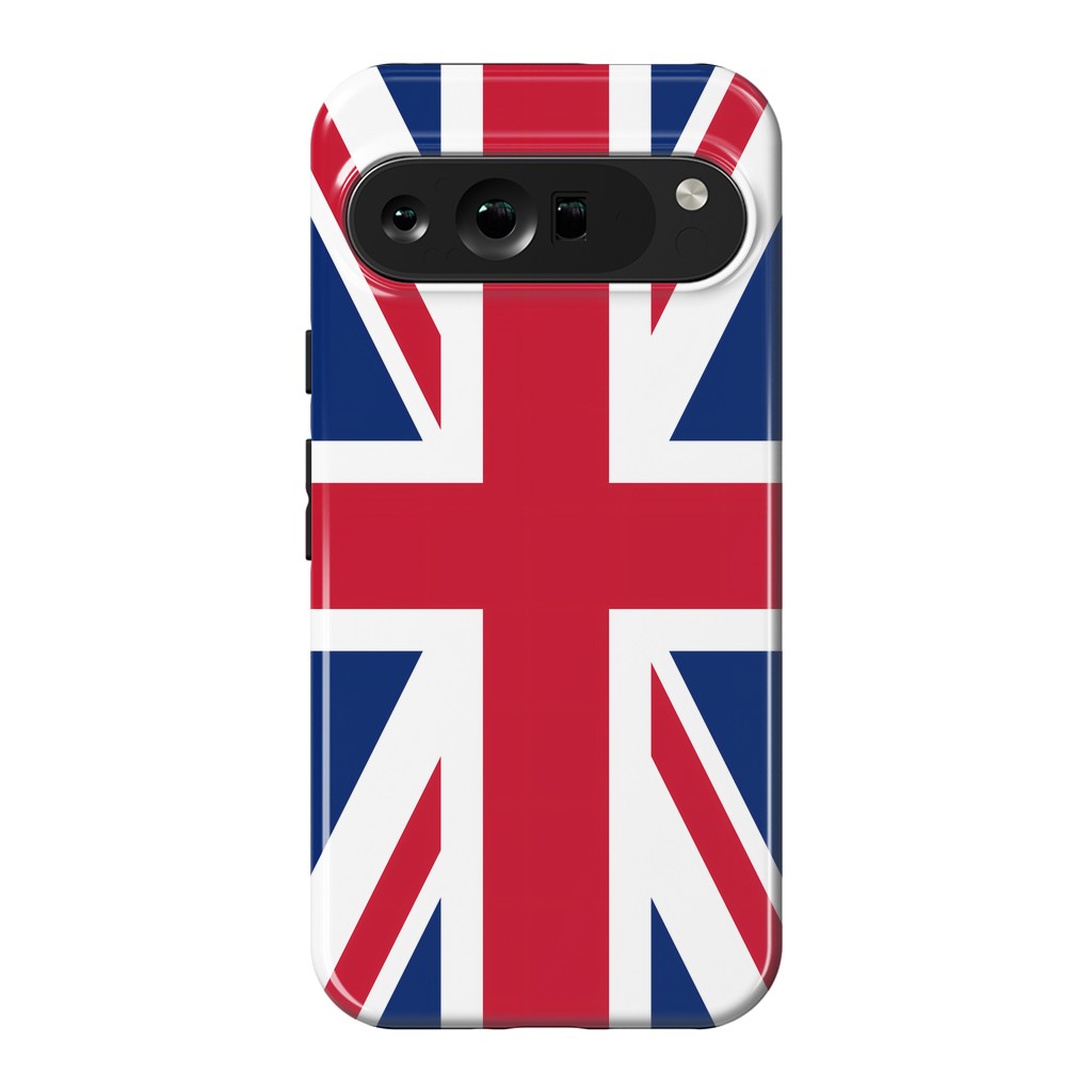 Pixel 9 Pro XL StrongFit Union Jack Flag by JohnnyVillas