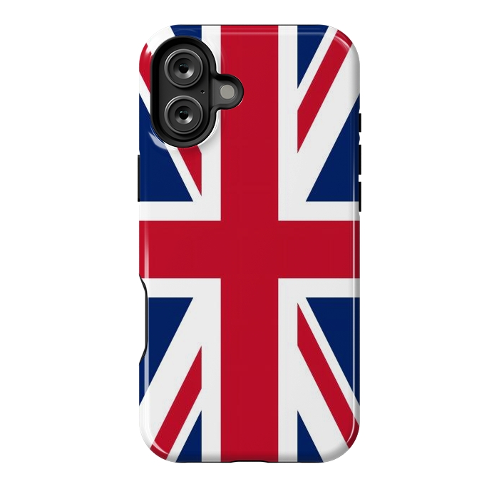 iPhone 16 Plus StrongFit Union Jack Flag by JohnnyVillas