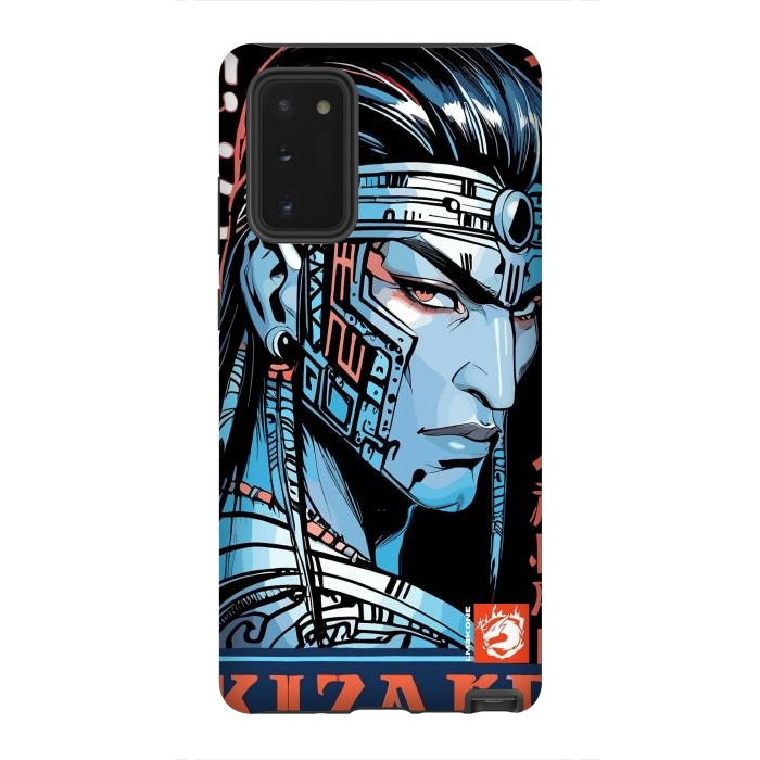 Galaxy Note 20 StrongFit Cyberpunk Blue indian by LM2Kone