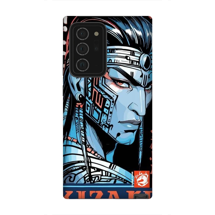 Galaxy Note 20 Ultra StrongFit Cyberpunk Blue indian by LM2Kone