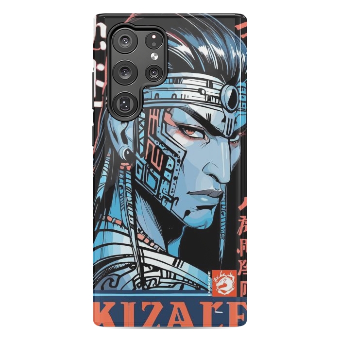 Galaxy S22 Ultra StrongFit Cyberpunk Blue indian by LM2Kone