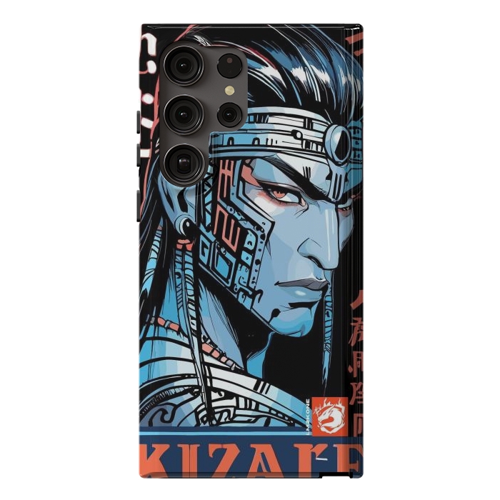 Galaxy S23 Ultra StrongFit Cyberpunk Blue indian by LM2Kone