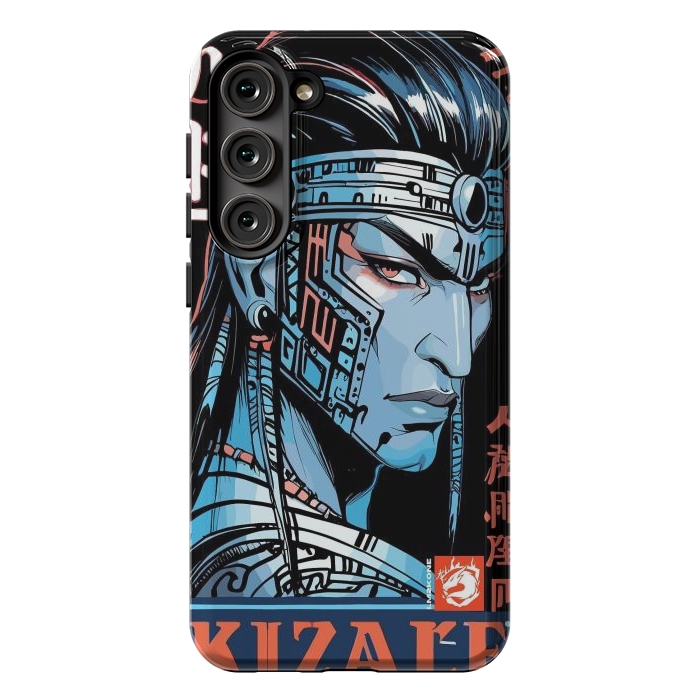 Galaxy S23 Plus StrongFit Cyberpunk Blue indian by LM2Kone