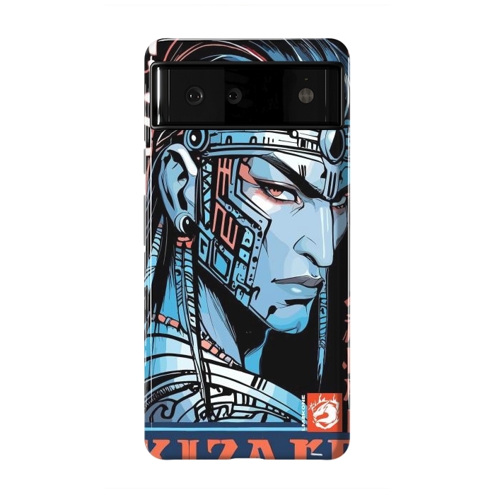 Pixel 6 StrongFit Cyberpunk Blue indian by LM2Kone