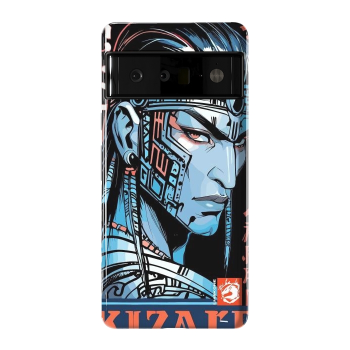 Pixel 6 Pro StrongFit Cyberpunk Blue indian by LM2Kone