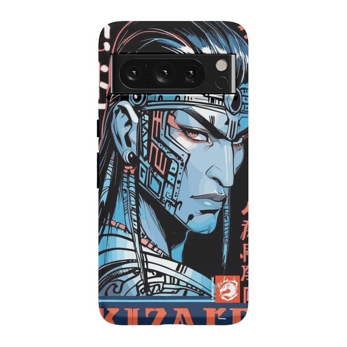 Pixel 8 Pro StrongFit Cyberpunk Blue indian by LM2Kone