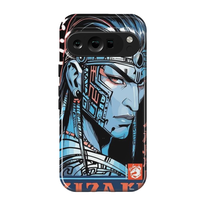 Pixel 9 pro StrongFit Cyberpunk Blue indian by LM2Kone