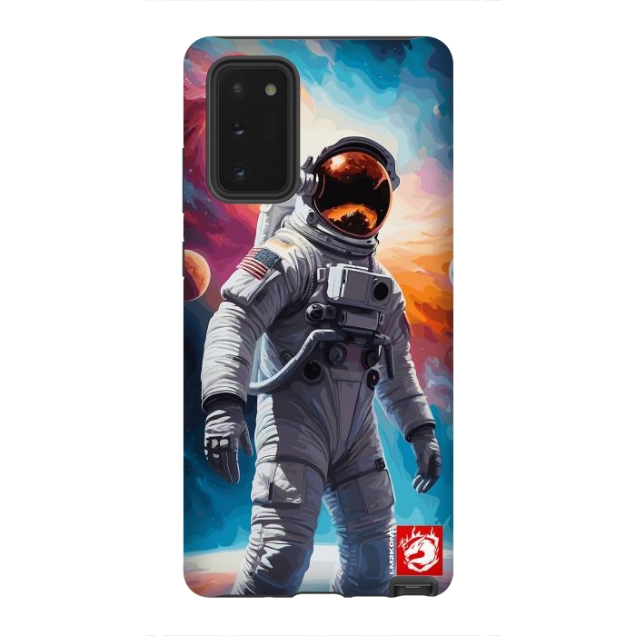 Galaxy Note 20 StrongFit Nebula Astronaut Pattern by LM2Kone