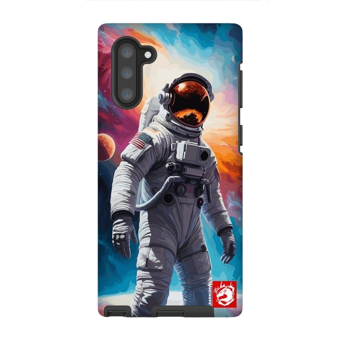 Galaxy Note 10 StrongFit Nebula Astronaut Pattern by LM2Kone