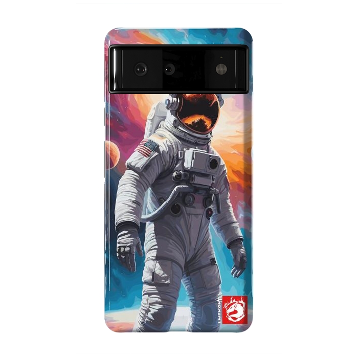 Pixel 6 StrongFit Nebula Astronaut Pattern by LM2Kone