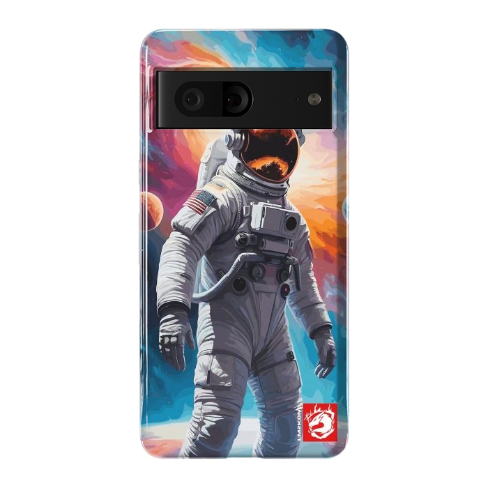 Pixel 7 StrongFit Nebula Astronaut Pattern by LM2Kone