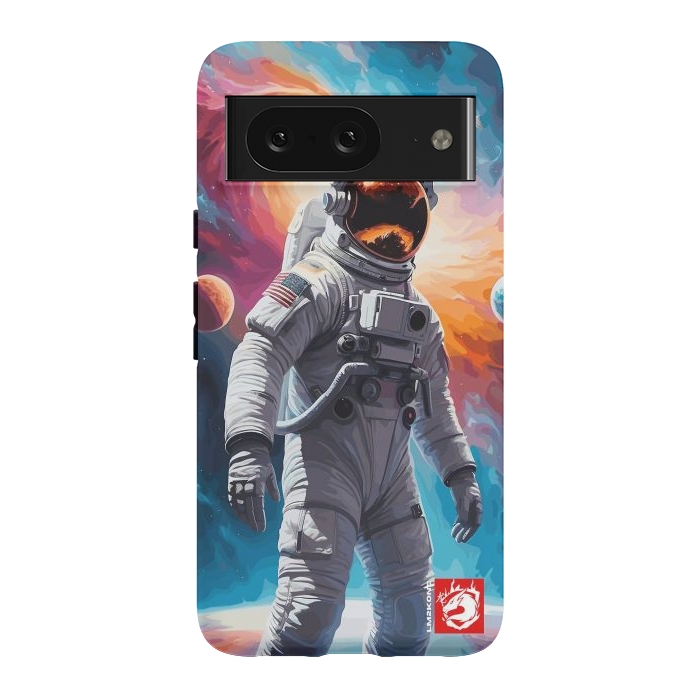 Pixel 8 StrongFit Nebula Astronaut Pattern by LM2Kone