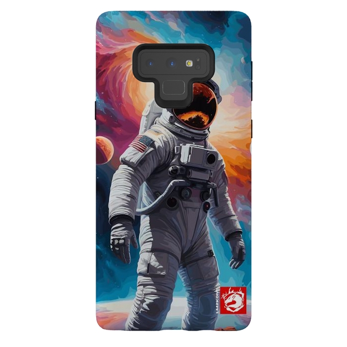 Galaxy Note 9 StrongFit Nebula Astronaut Pattern by LM2Kone