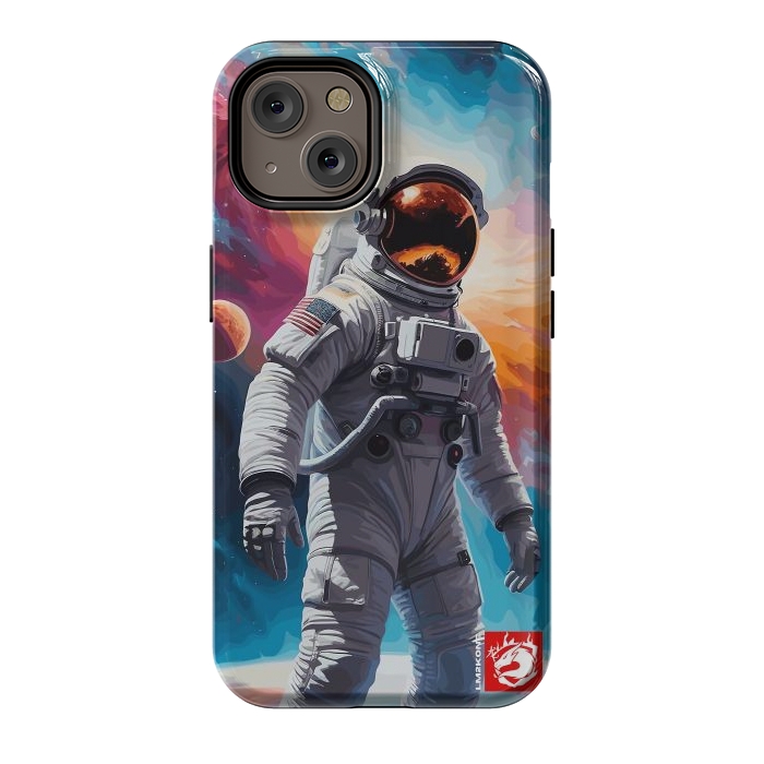 iPhone 14 StrongFit Nebula Astronaut Pattern by LM2Kone