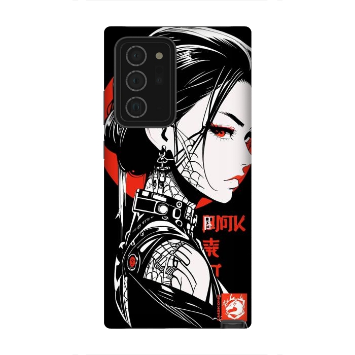 Galaxy Note 20 Ultra StrongFit Dark Geisha Japan by LM2Kone