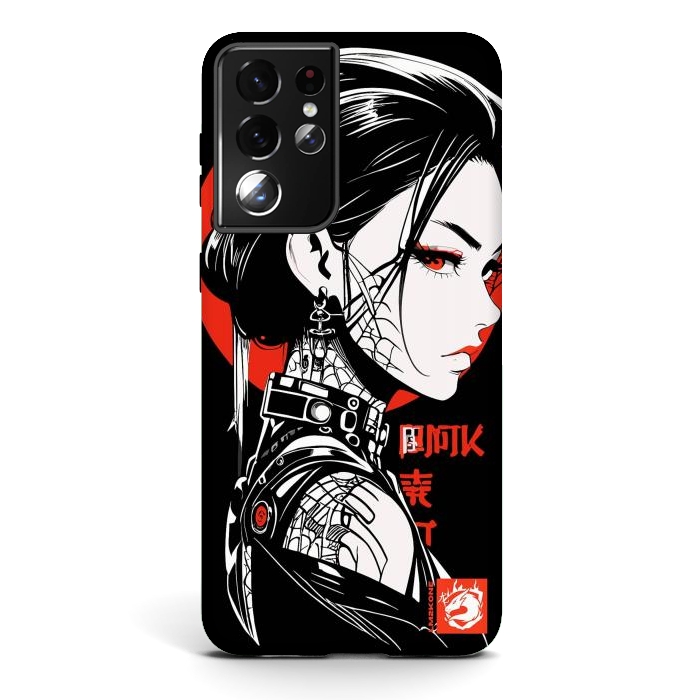 Galaxy S21 ultra StrongFit Dark Geisha Japan by LM2Kone