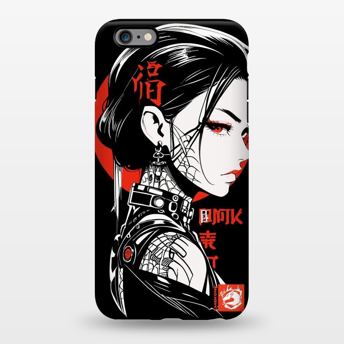 iPhone 6/6s plus StrongFit Dark Geisha Japan by LM2Kone