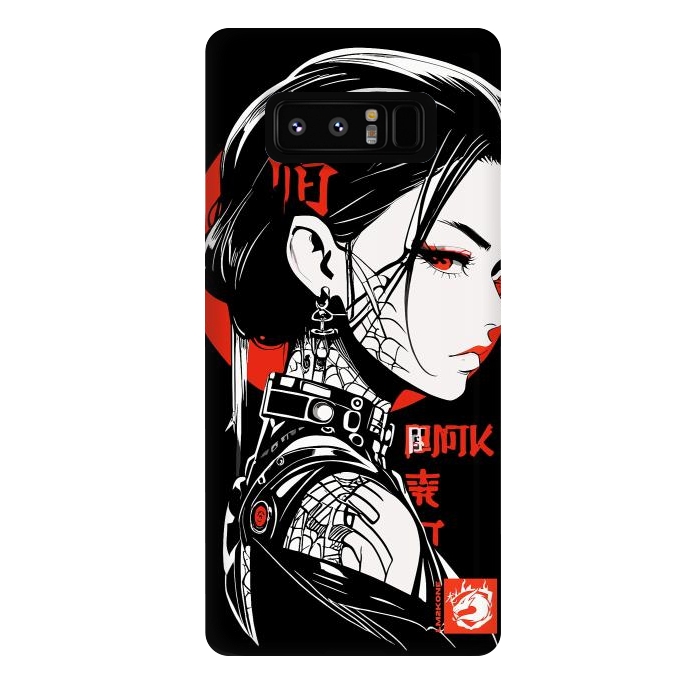 Galaxy Note 8 StrongFit Dark Geisha Japan by LM2Kone