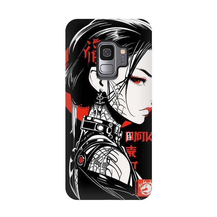 Galaxy S9 StrongFit Dark Geisha Japan by LM2Kone