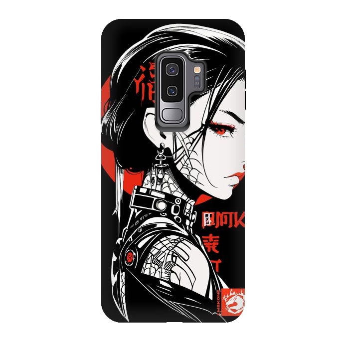 Galaxy S9 plus StrongFit Dark Geisha Japan by LM2Kone