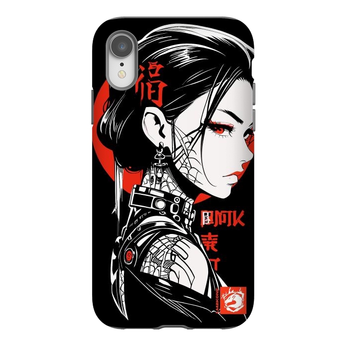 iPhone Xr StrongFit Dark Geisha Japan by LM2Kone