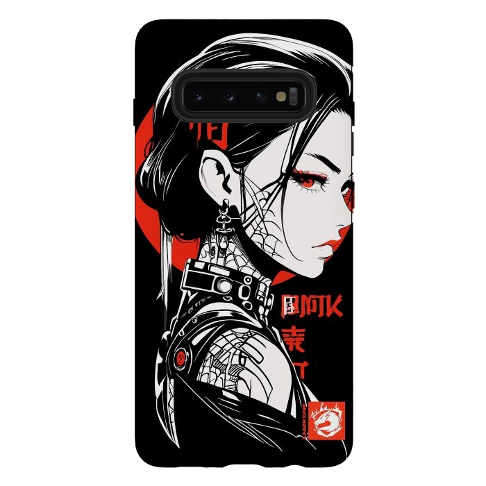 Galaxy S10 plus StrongFit Dark Geisha Japan by LM2Kone